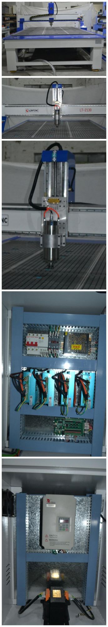 CNC Router for Wood Furniture with 4.5kw Spindle 2130 Wood Router with Vacuum Table