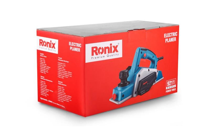 Ronix Wood Machine Model 9211 710W 220W Electric Hand Wood Table Planer Machine