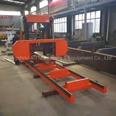 China High Quality Industrial Wood Cutting Horizontal Band Sawmill