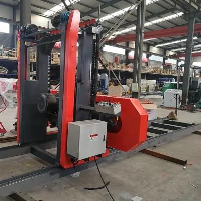 Wood Sliding Table Sawmill with Circular Blades Electric Large Sawmill Sawing Machine for Sale