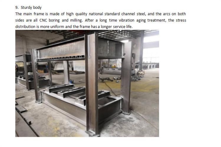 3 Layers Plywood Laminate Hot Press Machine