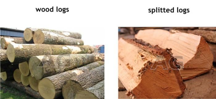 Automatic Oak Hydraulic Wood Log Splitter Cutting Machine