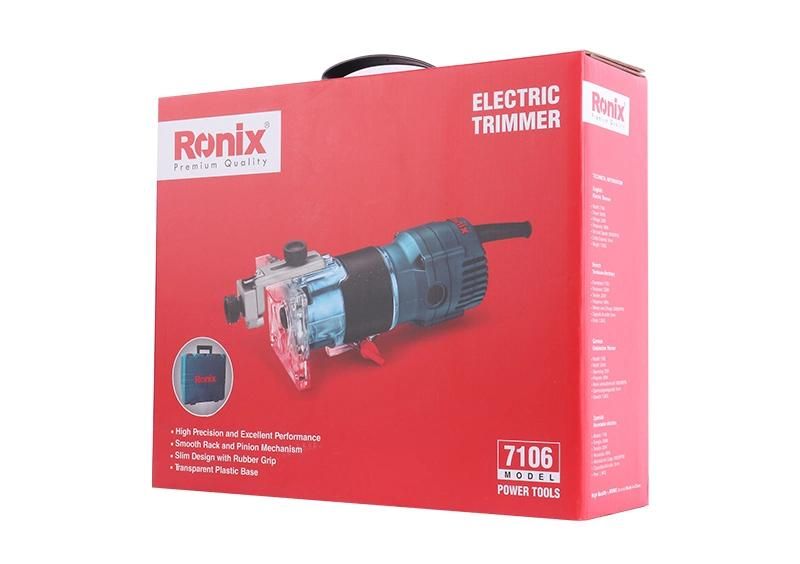 Ronix Industrial Machine Model 7106 6mm 550W 220V Electric Wood Working Edge Banding Trimmer