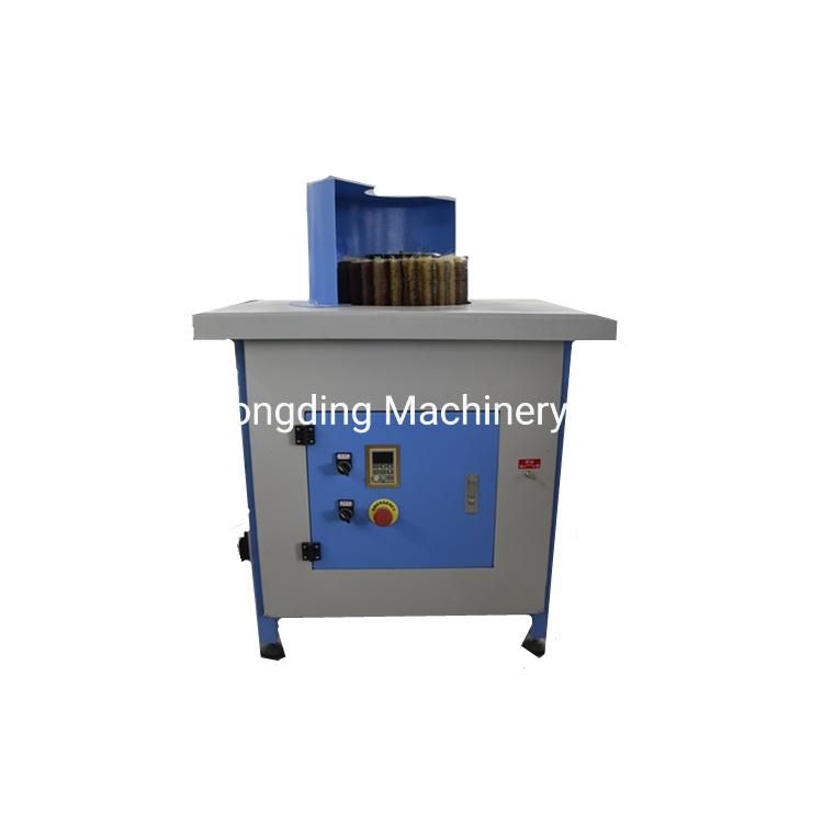 Two Head Manual Brush Sanding Machine Wood Edge Polishing Machine