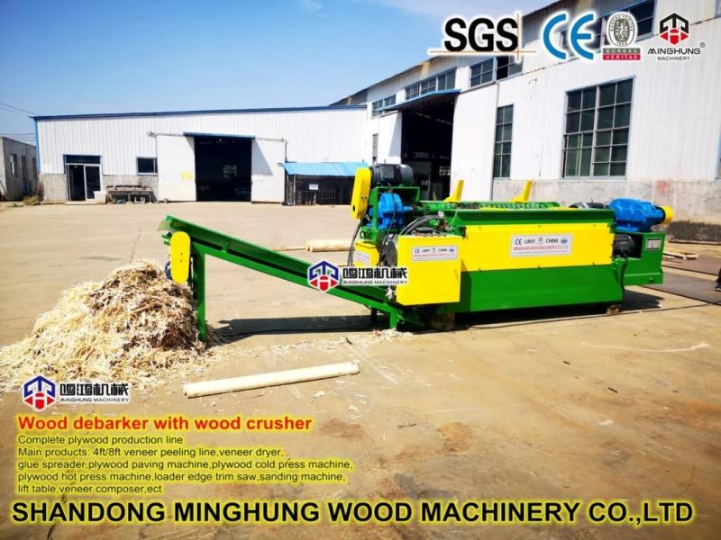 Wood Debarking Machine in Veneer Paper Industry