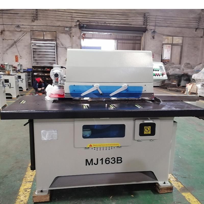 Precision Wood Board Glue Line Edge Trimming Machine Rip Saw for Sale