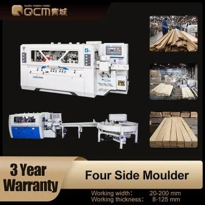 QMB520GH 5 Head Planer Moulders Woodworking Machine Made In China Factory Manufacture Supplier Spindle Thicknesser Wood Planer Machine