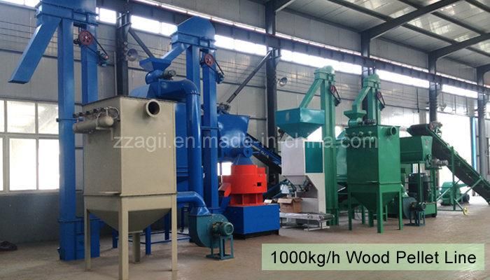 500kg 1000kg 2000kg Biomass Energy Plant Wood Pellet Mill Plant for Sale