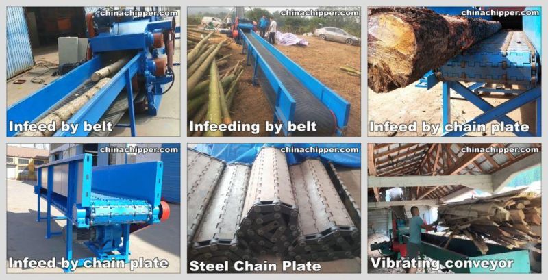 55kw Bx216 Wood Veneer Drum Chipper with CE Certificate for Sale