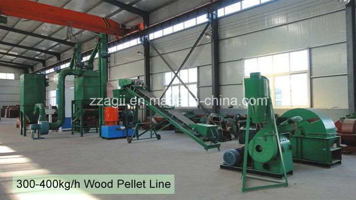 1t/H Wood Pellet Production Line Sawdust Pellet Machine Biomass Pellet Mill