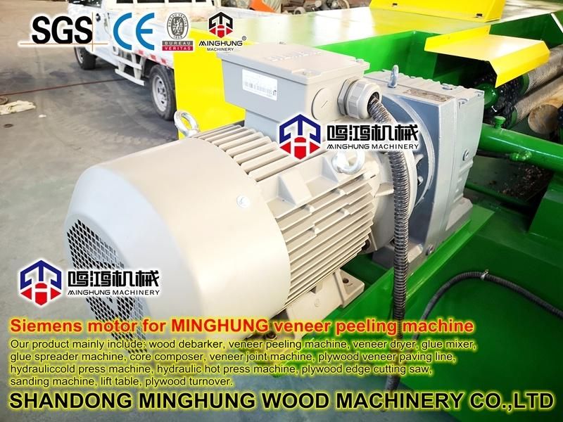 Woodworking Spindleless Veneer Rotary Peeling Lathe Machine