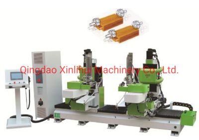 CNC Double-End Tenoning Machine Produce Various Shapes of Gimmicks Such as Squares, Rectangles, Waists, Circles, and Slanted Hoes