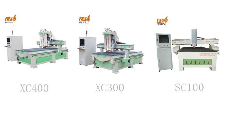 Xc400 CNC Machine Four Spindles for Wooden Doors