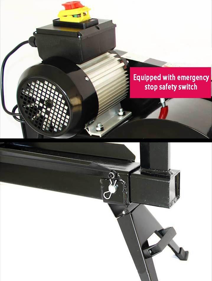 7ton Electric Wood Log Splitter Wood Chipper