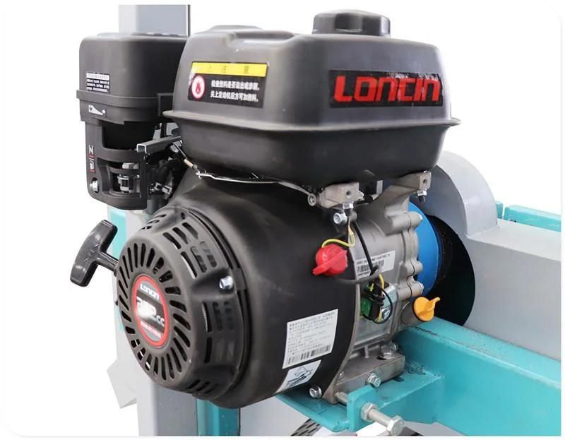 Loncin Gasoline Engine 9HP Sawmills Portable Bandsaw Mill with Mobile Wheels Log Cutting Sawmill