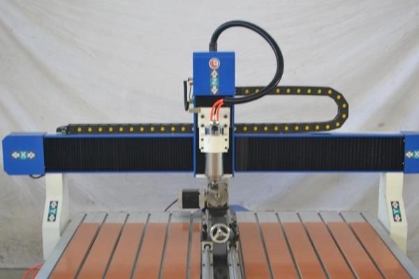 Light Weight Desktop 1200*1200mm 4axis 1.5kw Water Cooling Spindle 1212 CNC Router for Stone Metal Aluminum