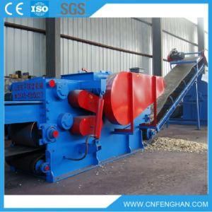 Ly-318 Diesel Engine Used Wood Drum Chipper Shredder for Sale