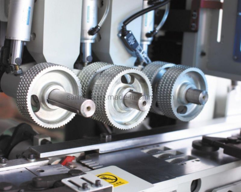 Workpiece with Planing and Milling Is Sawed up and Down by Double-Sided Planer