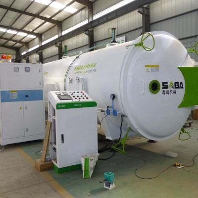 Small Wood Vacuum Dryer RF Timber Drying Kiln 3m3