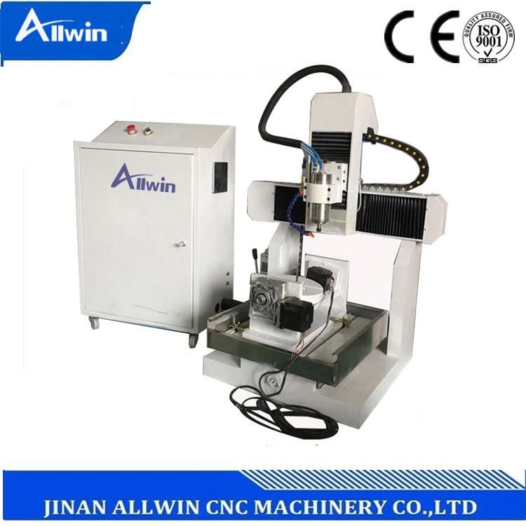 400X400mm Atc 5 Axis Metal CNC Router Machine with Impeller
