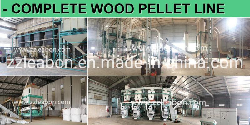 500-2000kg/H Biomass Wood Pellet Production Line Machines/Complete Biomass Pellet Plant