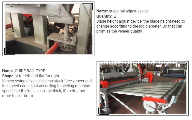 Double Spindle Eucalyptus Wood Debarker Timber Peeling Log Debarking Machine