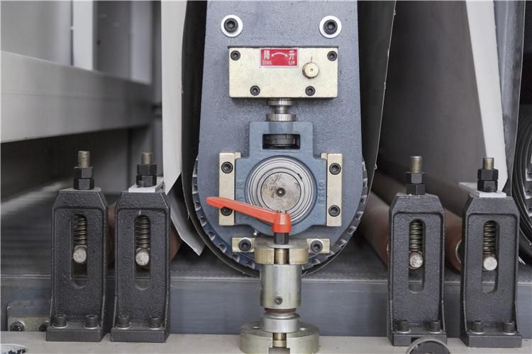 Upper Body Lift Wide Belt Sander for UV Line