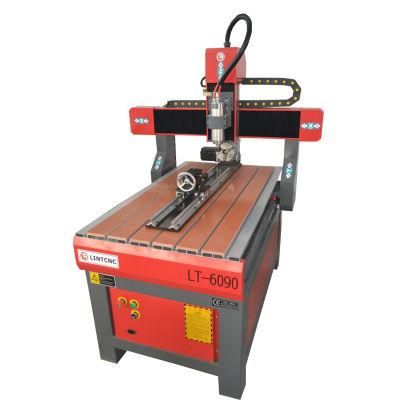 6090 4040 6060 9012 9015 2.2kw CNC Metalworking Router Stone Carving Machine with Cast Iron Frame for Aluminum 3D Woodworking Machinery