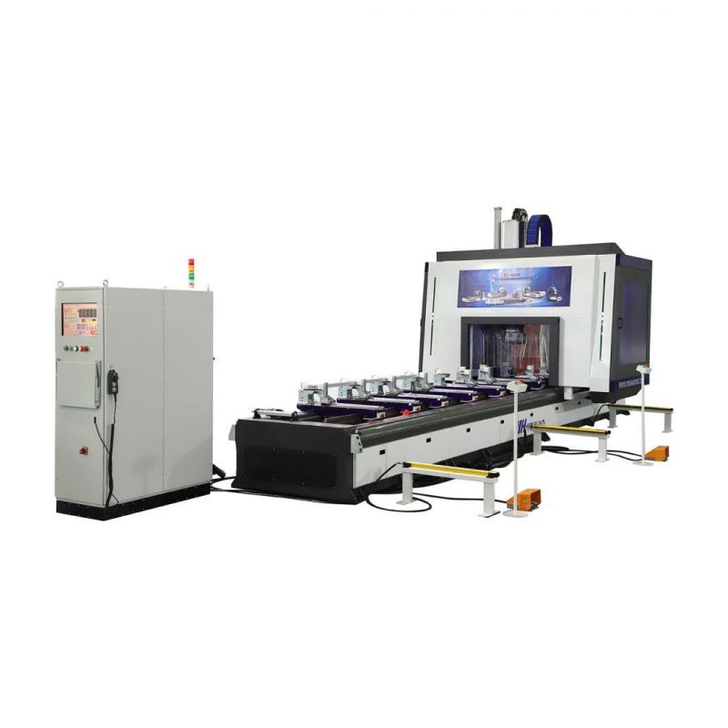 Good Stability 5 Axis CNC Machining Center Solid Wood Furniture CNC Router
