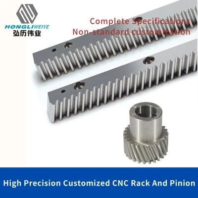 High Precision Module 2 Gear Pinion Gear Rack for CNC