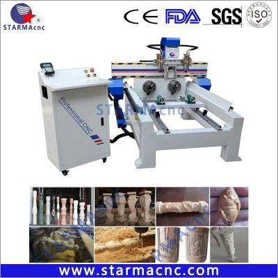 China Manufacturer New Wood Door Design Machine 4 Axis CNC Router