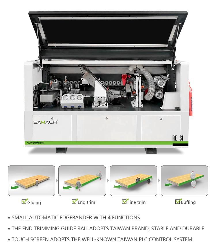 Woodworking Automatic Wood Door Furniture Edge Banding Machine Edge Bander