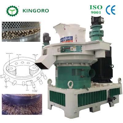 Construction and Demolition Waste Wood Recycling Equipments Biomass Pellet Press Machine