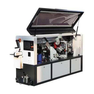 Full Automatic Woodworking Furniture PVC Veneer Corner Rounding Trimming Edge Bander Edge Banding Machine