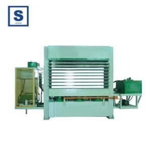 Woodworking Hot Press Laminating Machine for Melamine Plywood