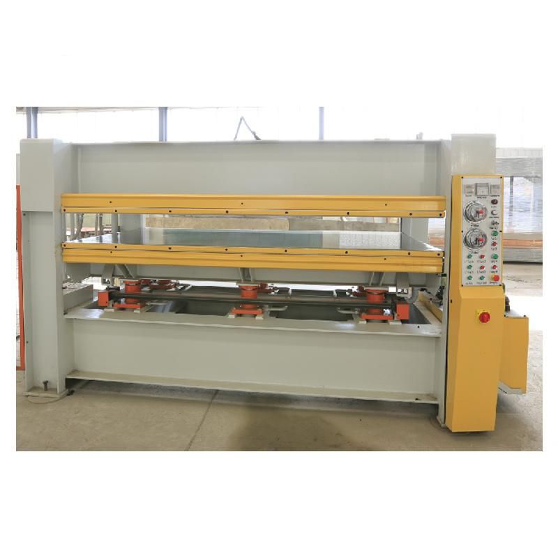 4 Daylights Hot Press Machine 100t Woodworking Hot Press