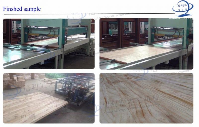 Automatic Hot Press Wood Finger Jointer Machine/ Heat-Transfer Oil Wood Jointing Machine with Conveyor Feeder/ Wood Finger Joint Laminated Hot Press Machine