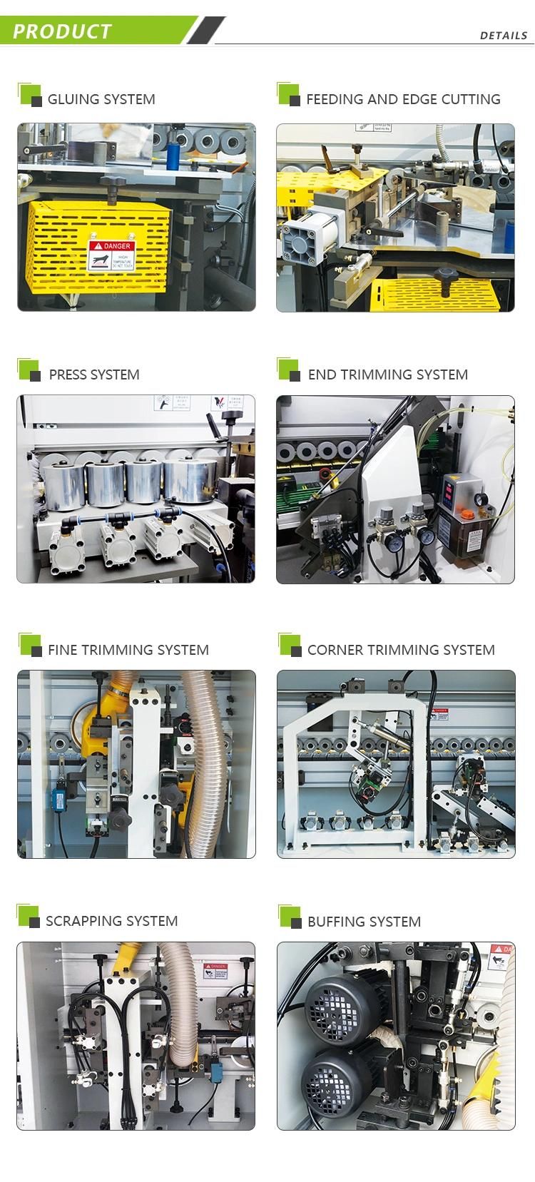 Automatichigh Speed Woodworking Edge Banding Machine