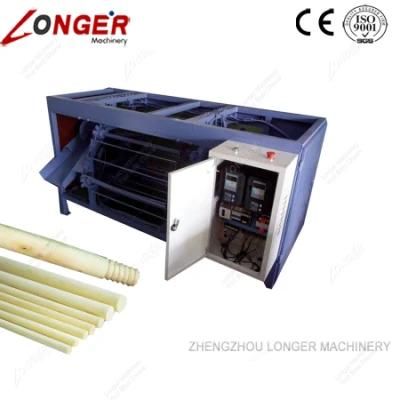 Wooden Round Stick Screw Making Wood Broom Handle Threading Machine