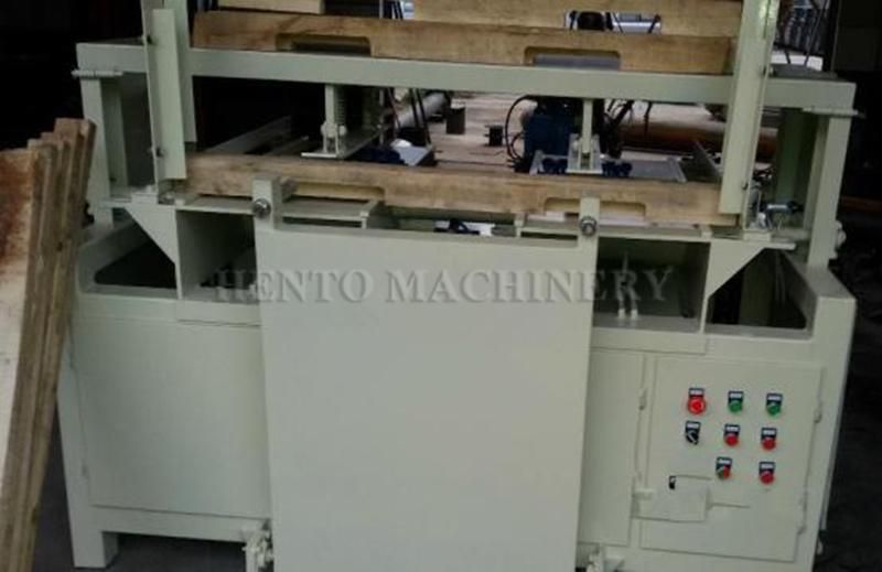 Easy Operation Wood Pallet Groove Stringers Notcher / Semi Automatic Wood Pallet Notching Machine