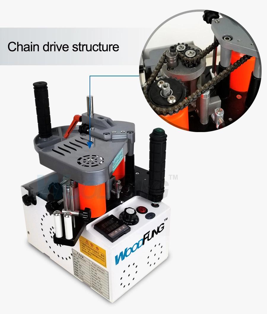 Furniture Portable PVC Melamine Wood Manual Edge Banding Machine
