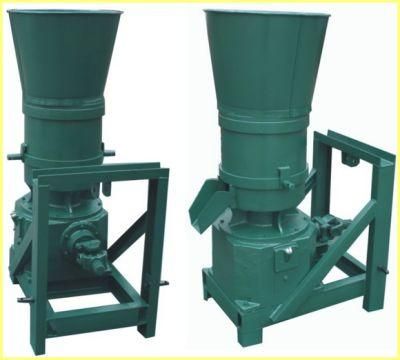 3 Roller Moving Flat Die Coconut Shell Pellet Machinery