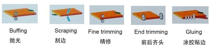 Wood Edge Banding Machine for Sealing PVC and Veneer