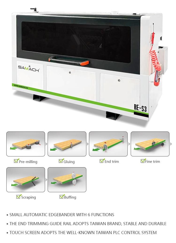 Edge Banding Machine for Wood Furniture PVC Edge Banding Machine