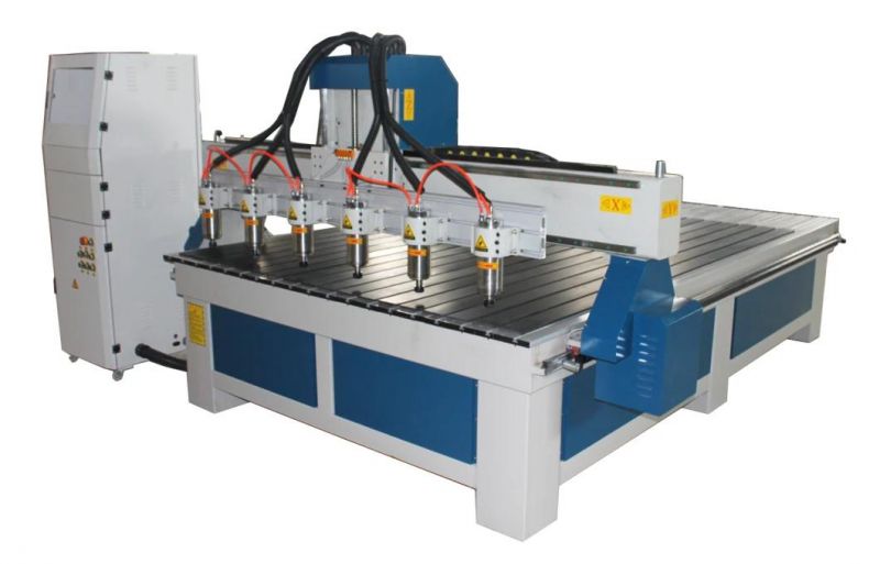 Four Heads CNC Wood Router Machine 1300*2500mm