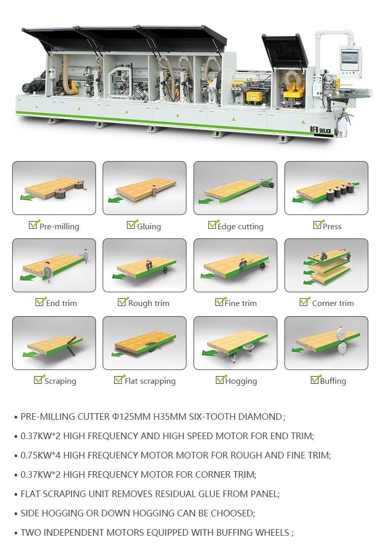 Heavy Duty Full Automatic Edge Banding Machine