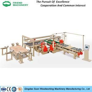 Automatic Wood Four Edges Trimming Saw/Dd Saw Machine for Plywood