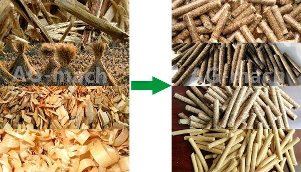 Best Selling Grass Straw Sawdust Pelletizer Machine to Make Wood Pellets