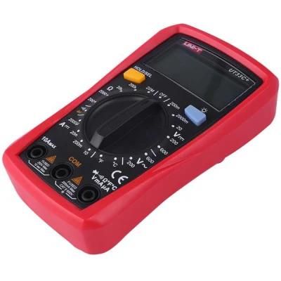 Black and Red, Plastic + Metal, Resistance Capacitance Temperature Pocket Multimeter, No Battery I263256A1