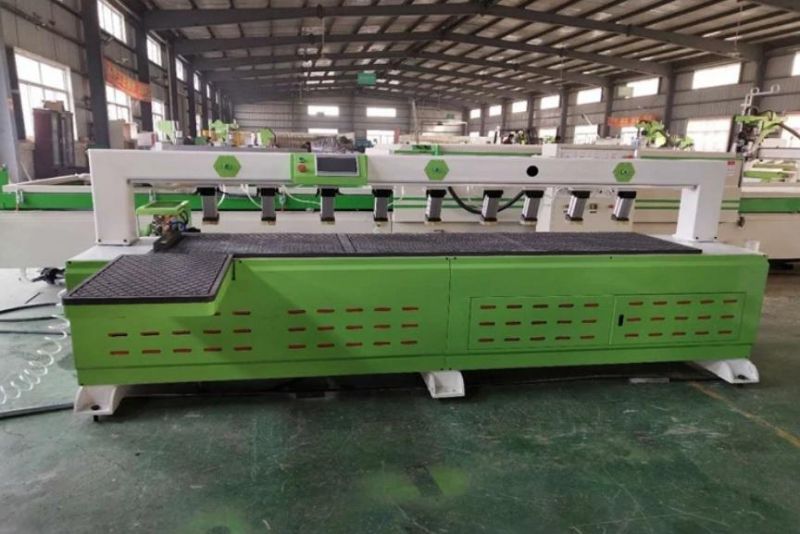 Jinan Factory High Quality CNC Wood Side Hole Boring Drilling Machine for Nesting Wood Furniture